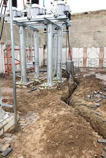 張家口110KV二臺、河東、炮梁變電站間隔擴建工程